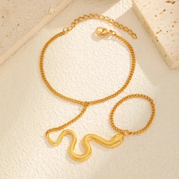 Gold_Snake_Hand_Chain_For_Women